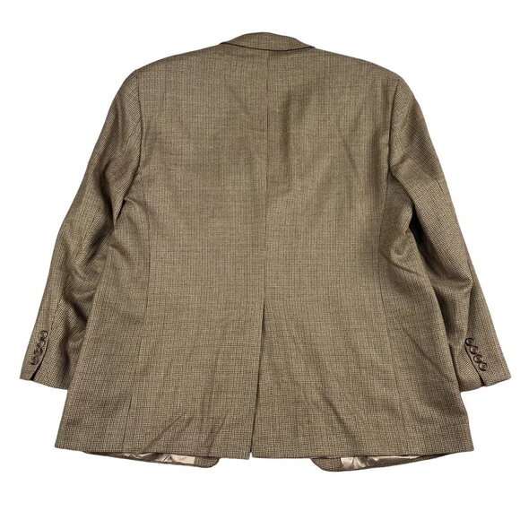 VTG Polo University by Ralph Lauren 100% Lambs Wool Retro Blazer Sz 46R - Picture 2 of 8